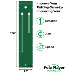 Pelz Player Putting Mat -Golf Shop Pelz Player Putting Mat Training Aid 4 8c1c3dd8 feb6 4da0 96a2 4587a9a5032d