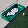 Rubberized Plastic Ball Tray 2 Rubberized Plastic Ball Tray -Golf Shop Rubberized Plastic Ball Tray Training Aid